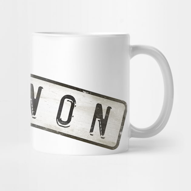 Xenon - License Plate by Girladies Artshop